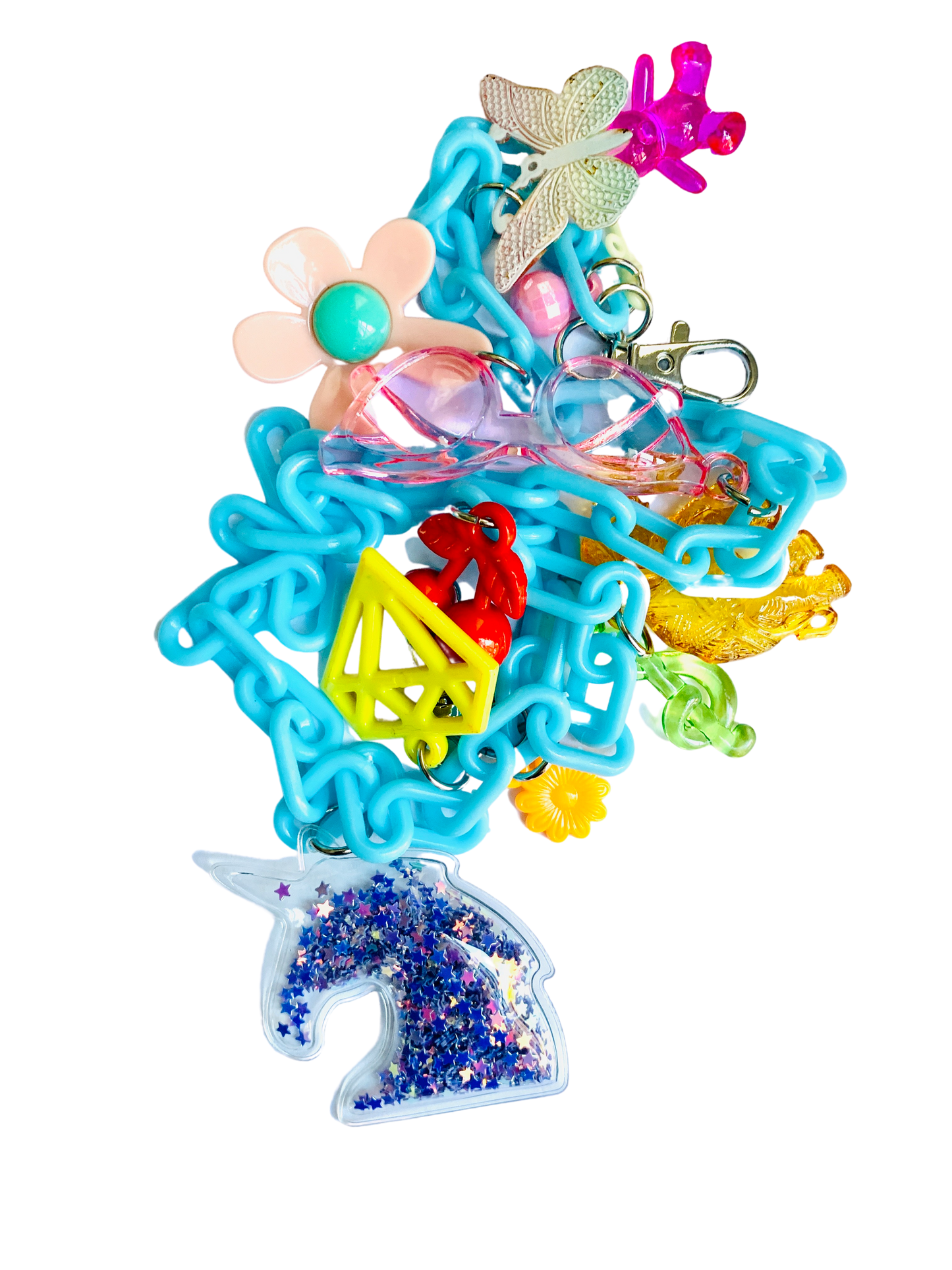 Charming Mask Chain Blue