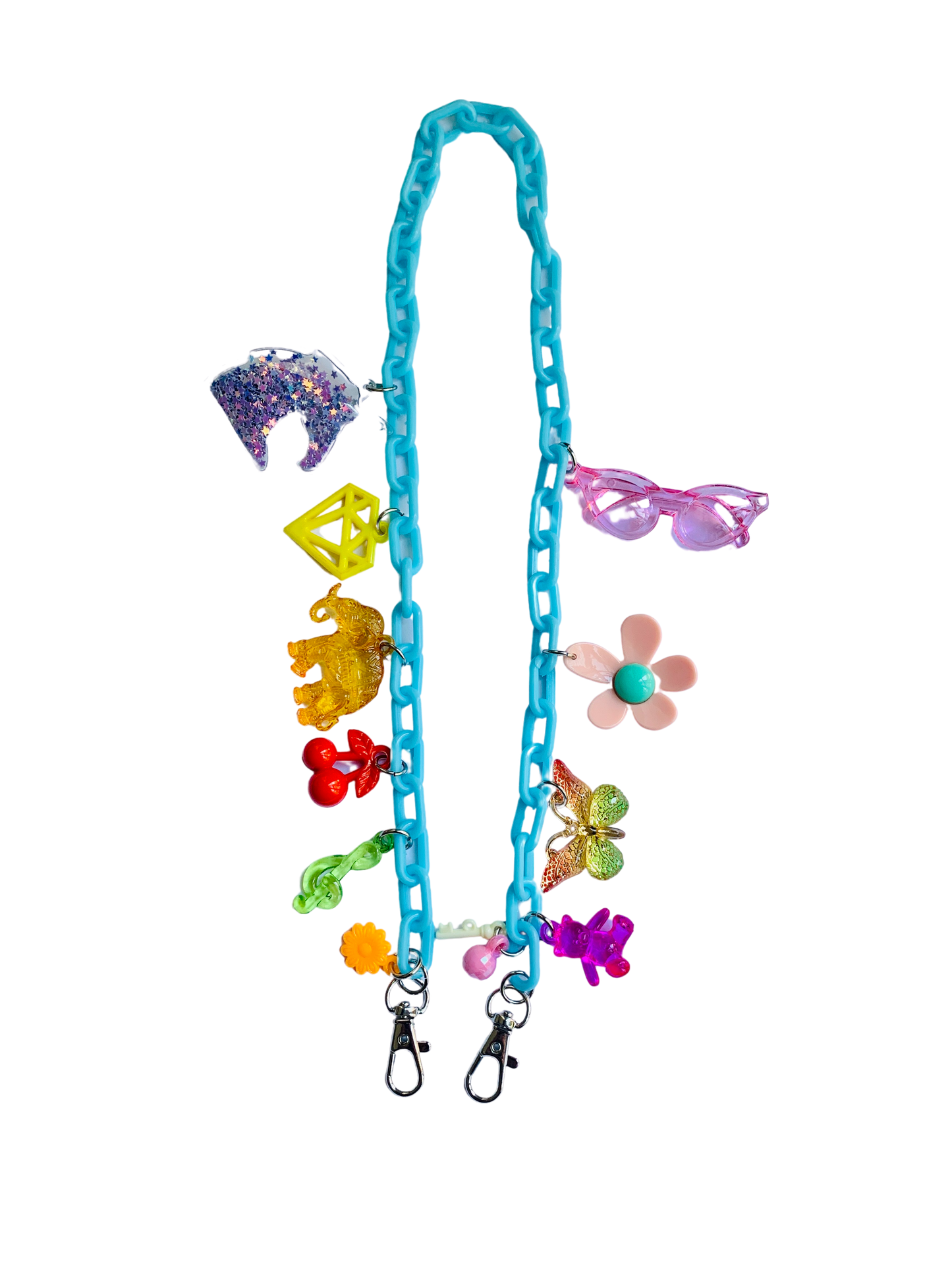 Charming Mask Chain Blue