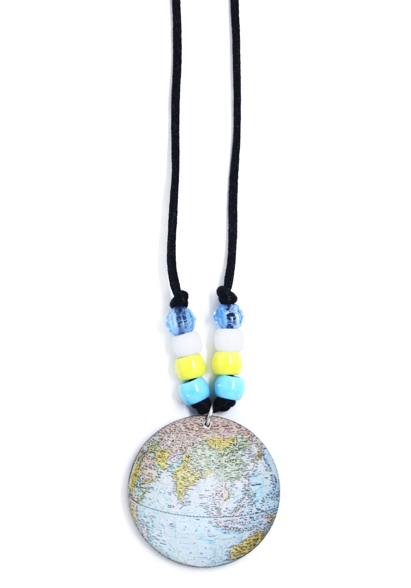 Light Blue Globe Little Lessons Necklace – Sadie's Moon