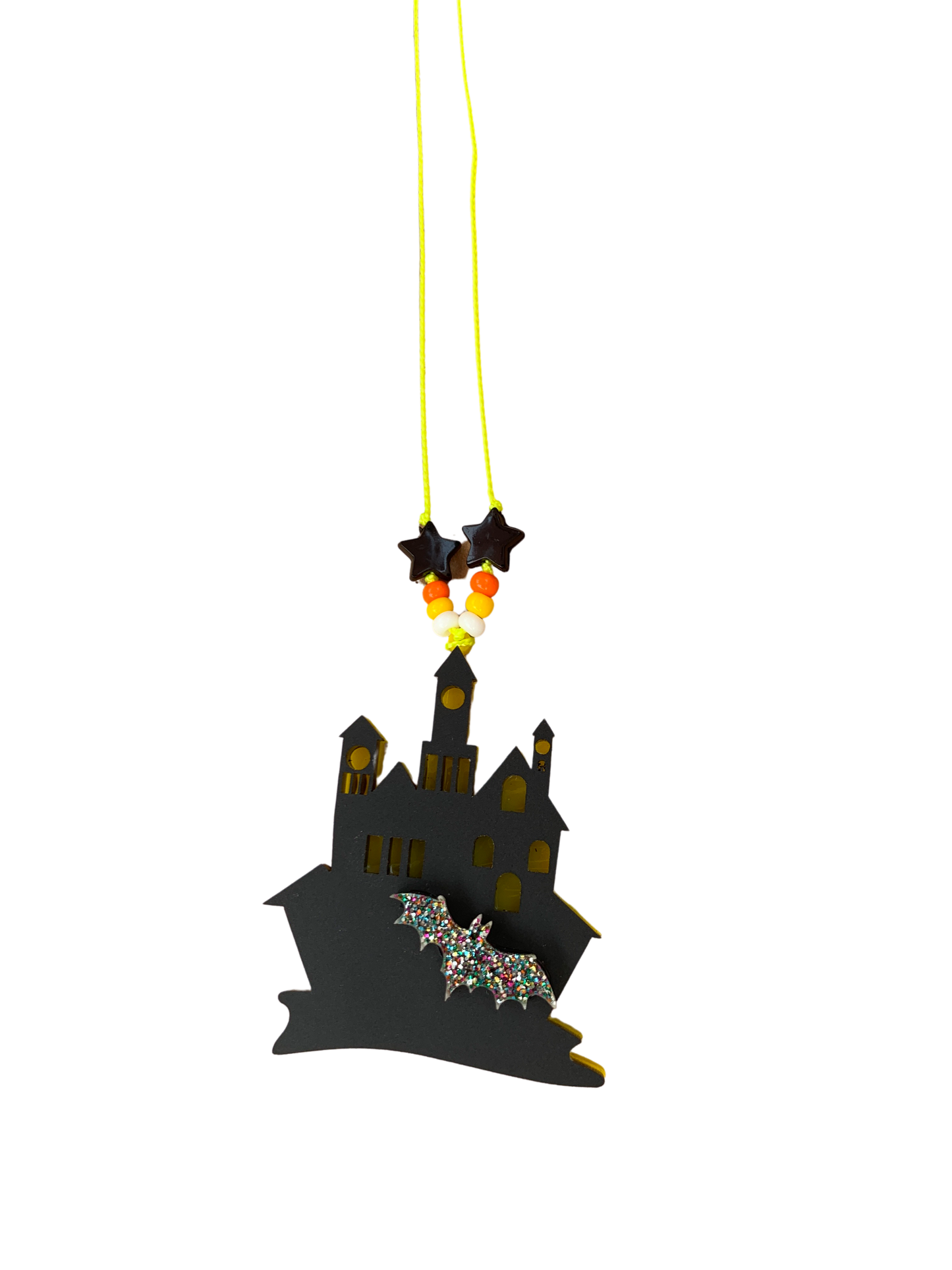 Haunted House 3d Tassel Necklace