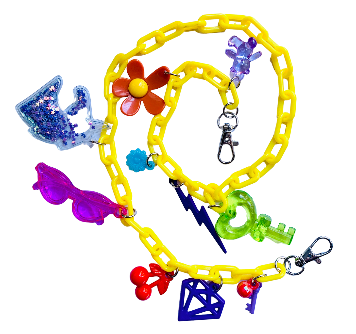 Charming Mask Chain Yellow