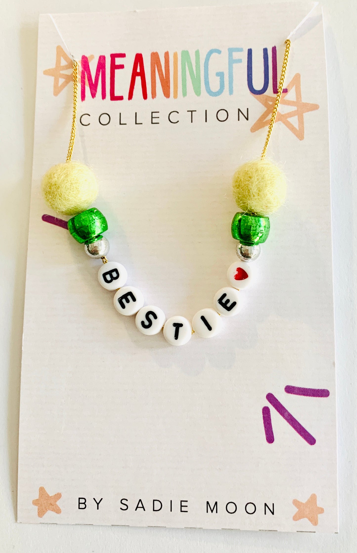 bestie meaningful necklace