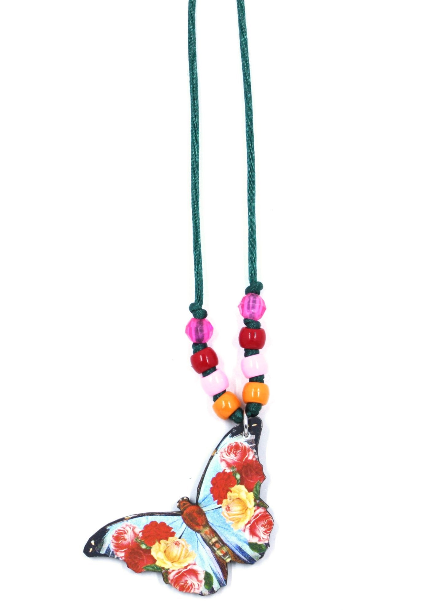 Pink Butterfly Little Lessons Necklace