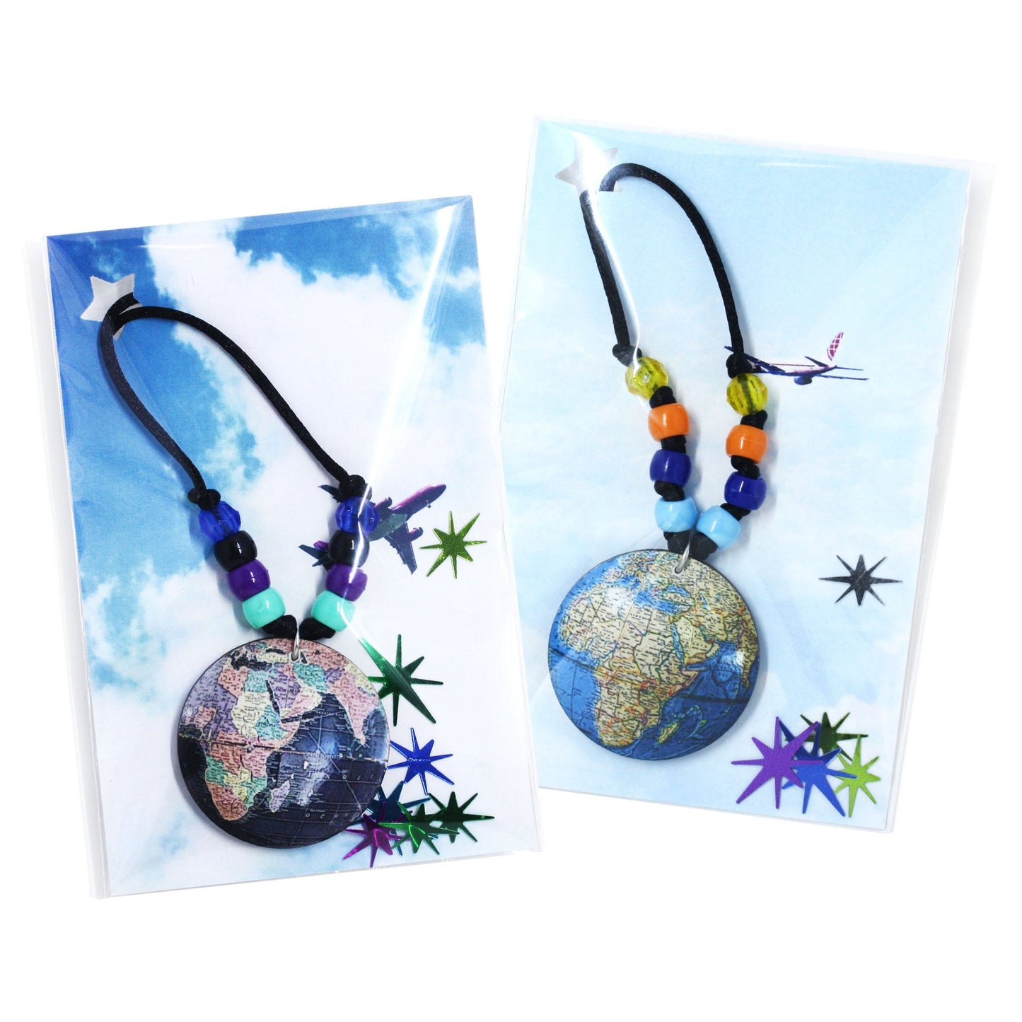 Black Globe Little Lessons Necklace