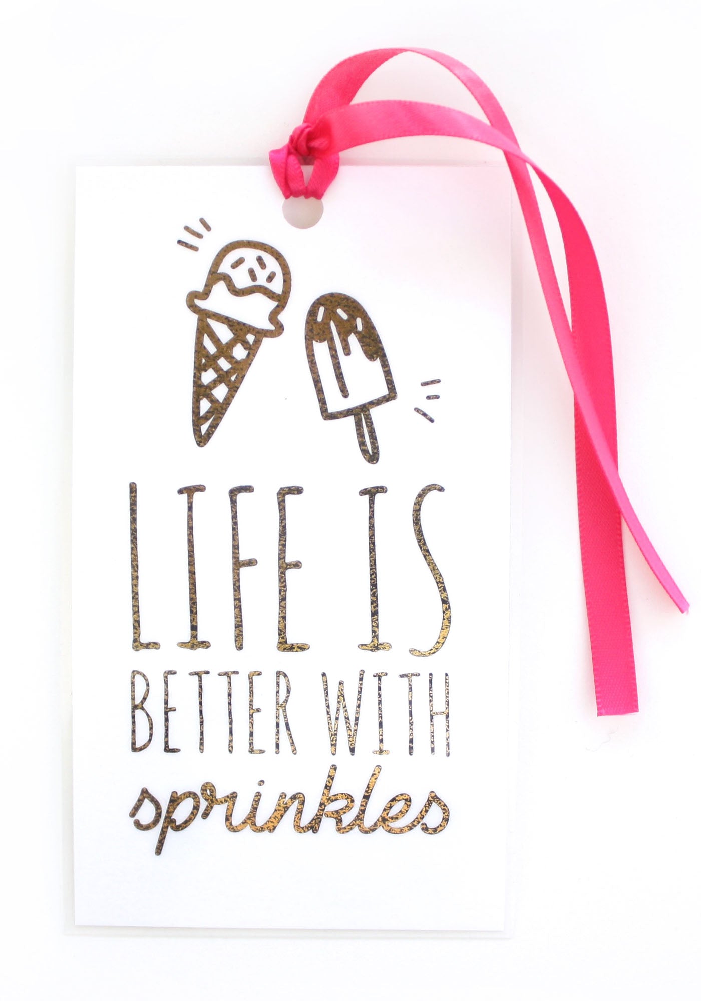 Ice Cream Resin Necklace + Bookmark