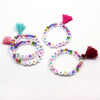 Words of Wisdom Stretch Bracelets