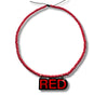 Red Taylor Swift Friendship Necklace