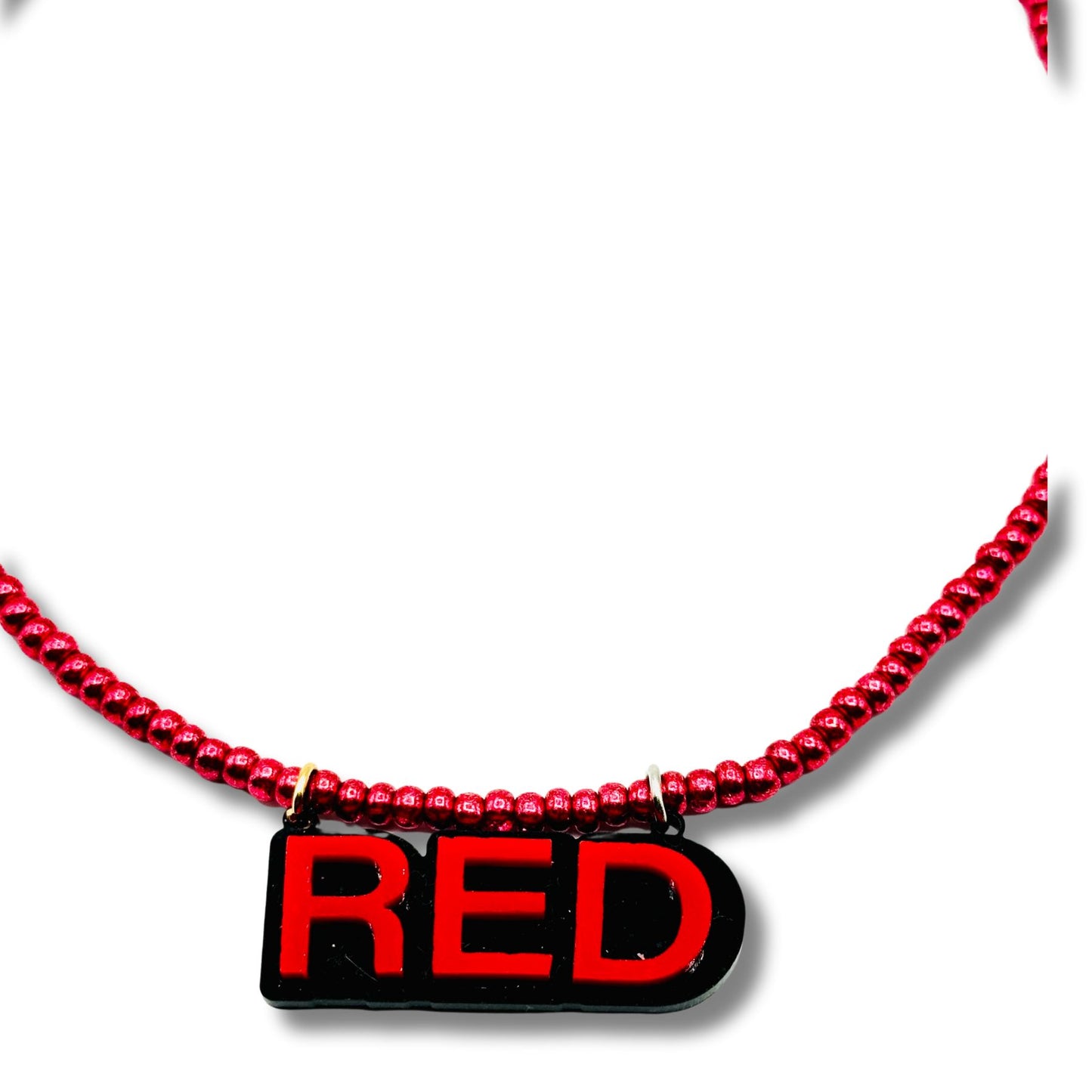 Red Taylor Swift Friendship Necklace