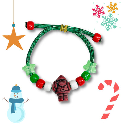 Adjustable Santa Claus Paracord Bracelet