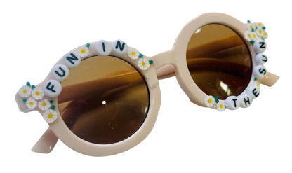 Fun in the Sun Flower Kids Sunglasses