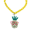 Kawaii, Hawaii Pineapple Necklace