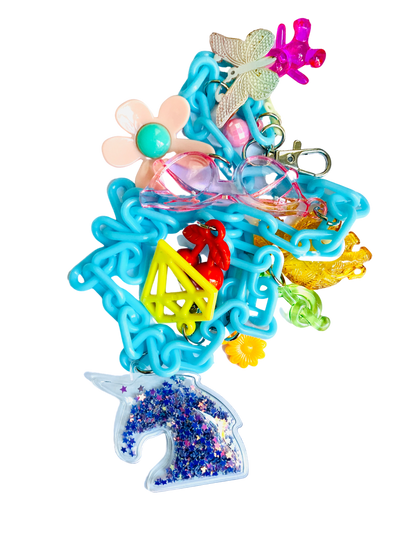 Charming Mask Chain Blue