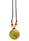 Ochre Yellow Globe Little Lessons Necklace