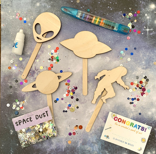 DIY Space Puppets Kit