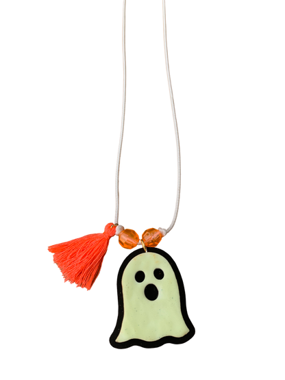 Spooky Ghost 3d Tassel Necklace