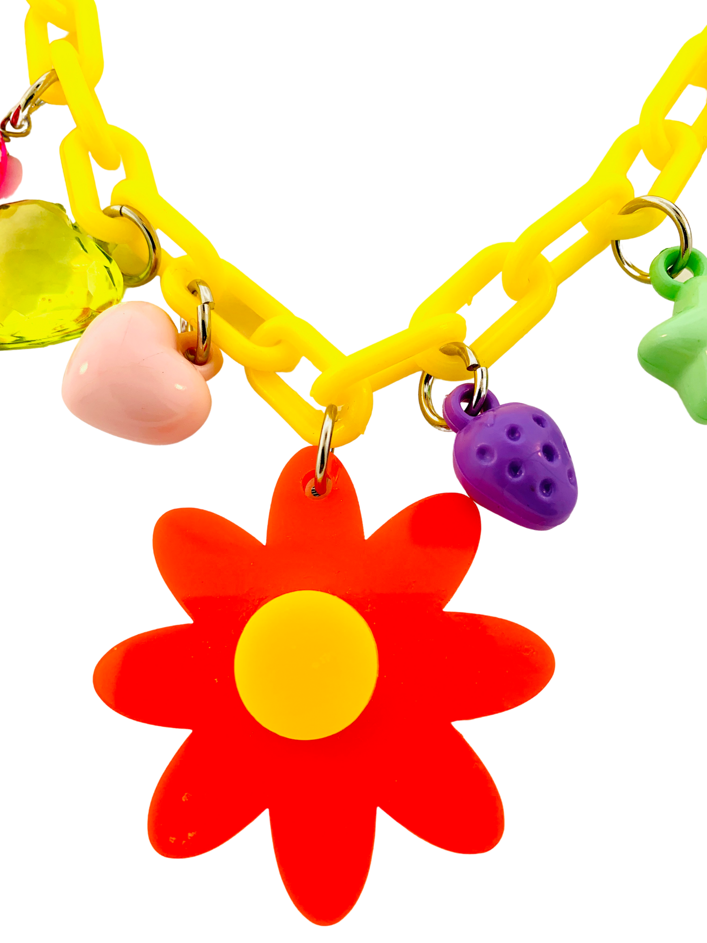 Charm-Tastic Flower Necklace