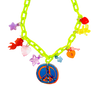 Charm-Tastic Peace Sign Necklace