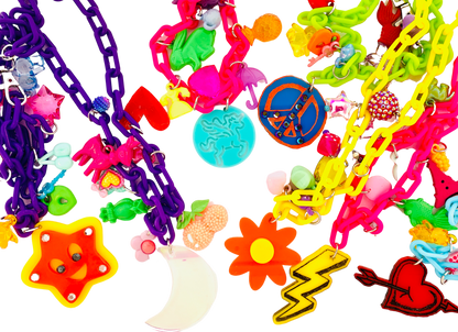 Charm-Tastic Flower Necklace