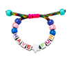 Have Fun Beaded Block Bracelet