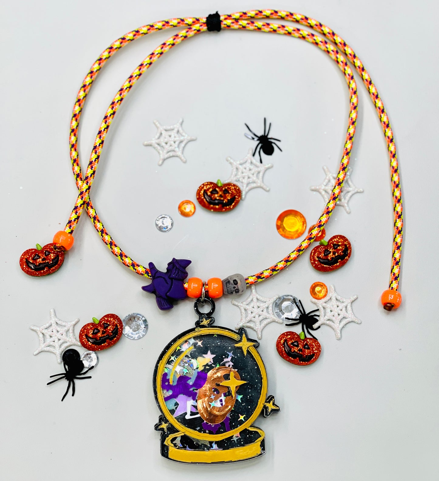 Magic Crystal ball Shaker Necklace