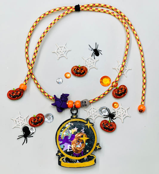 Magic Crystal ball Shaker Necklace