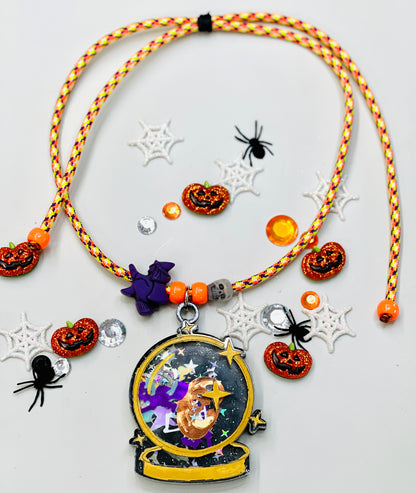 Magic Crystal ball Shaker Necklace