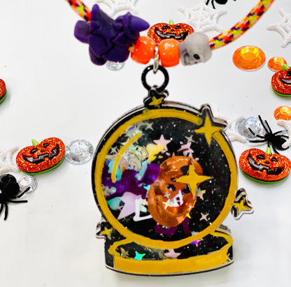 Magic Crystal ball Shaker Necklace