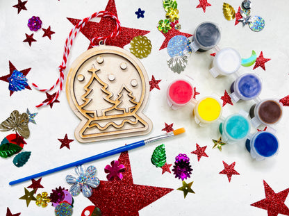 Snow Globe DIY Ornament Kit