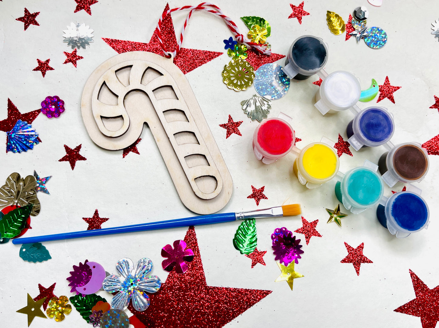 Candy Cane DIY Ornament Kit