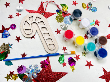 Candy Cane DIY Ornament Kit
