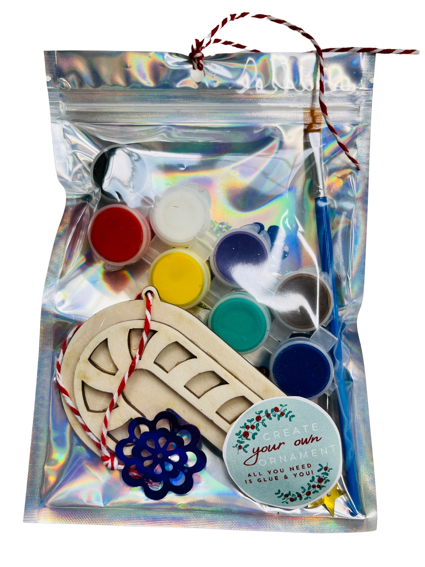 Gingerbread House DIY Ornament Kit