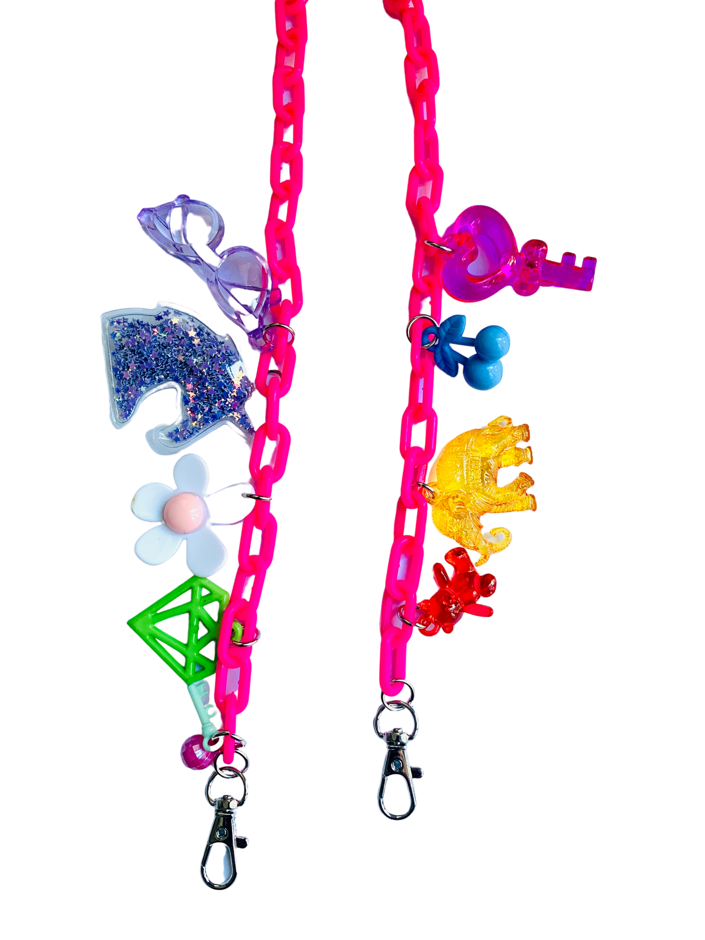Charming Mask Chain Pink