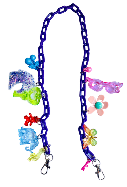 Charming Mask Chain Purple