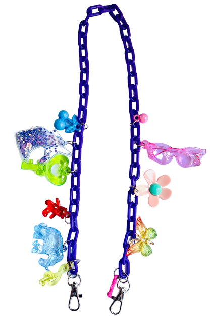 Charming Mask Chain Purple