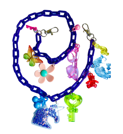 Charming Mask Chain Purple