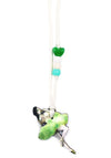 Green Ballerina Little Lessons Necklace