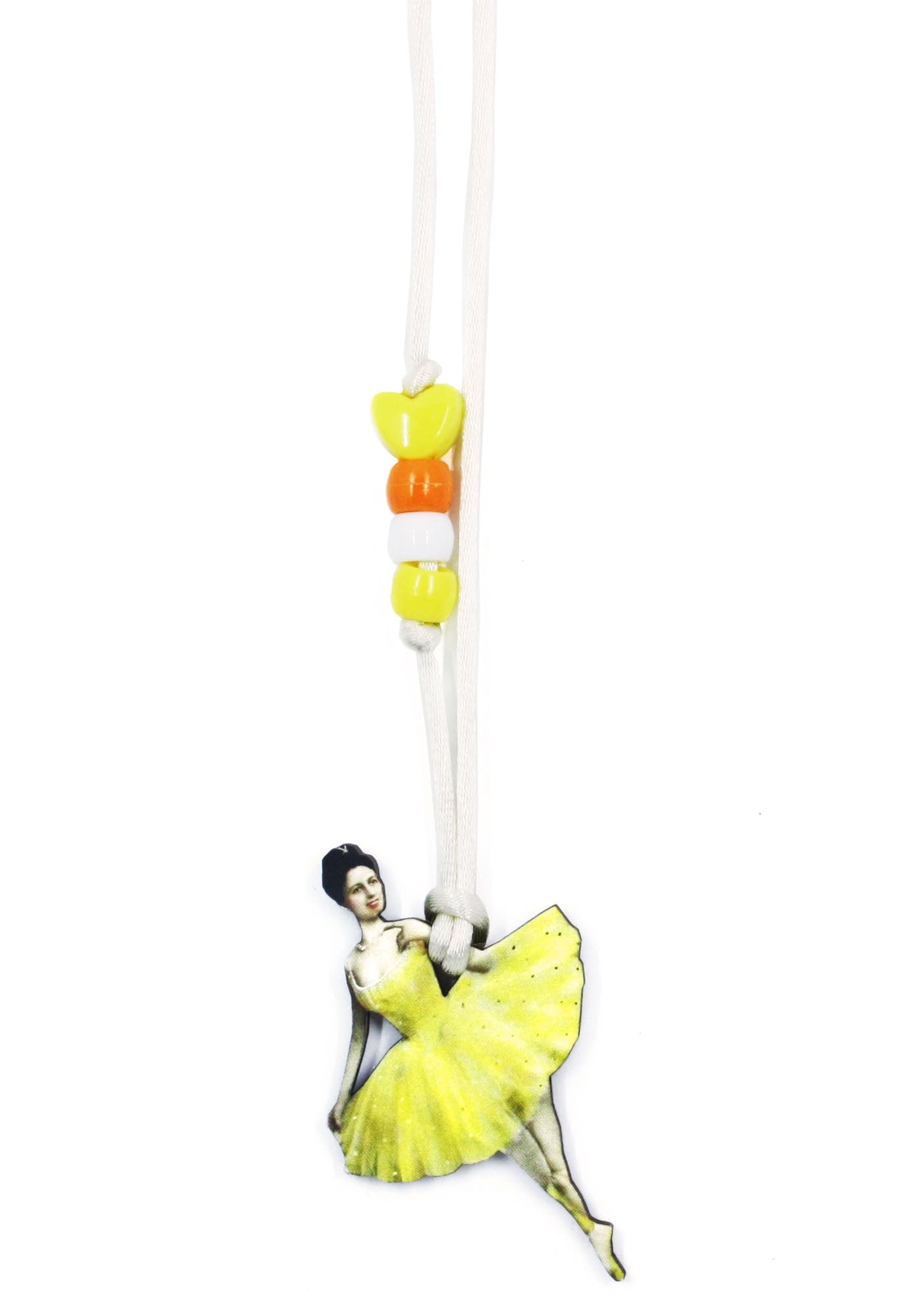 Yellow Ballerina Little Lessons Necklace