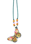 Orange Butterfly Little Lessons Necklace