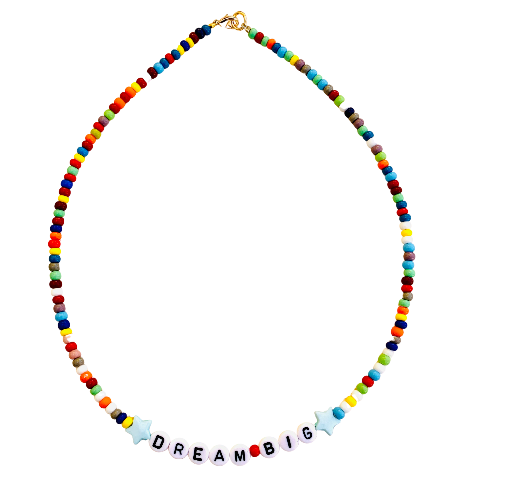 Shop Now Our Colorful Personalized Name Beaded Necklace – Dazzledvenus