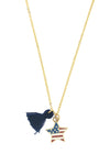 4th of July Charm Necklace