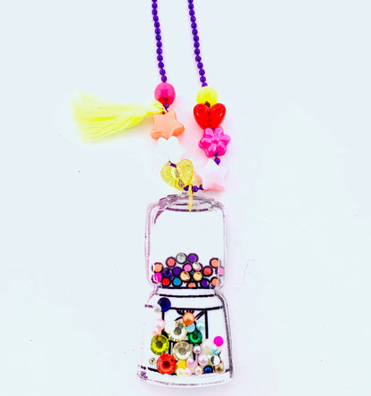 gum machine for kids on ballchain