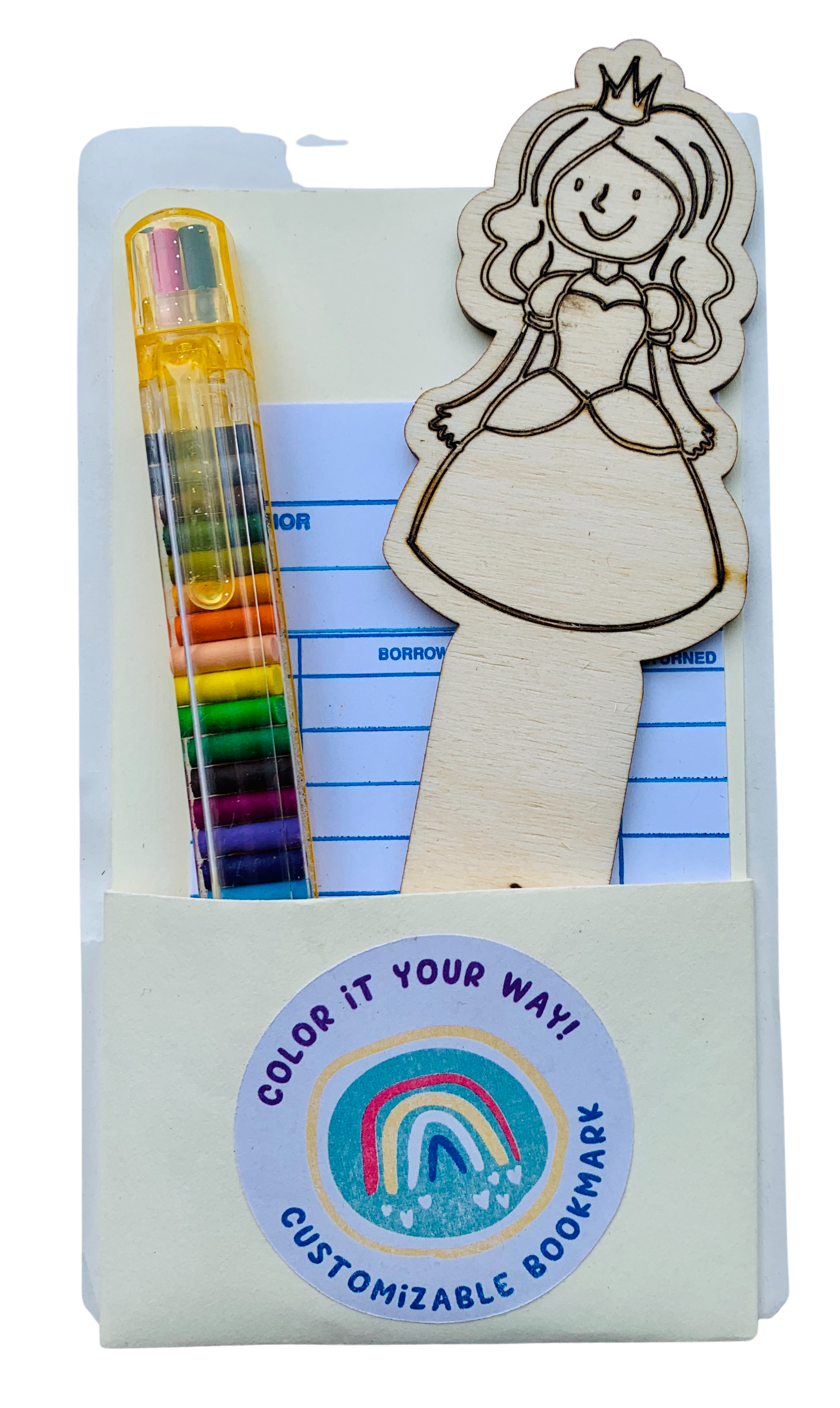 DIY Bookmark Princess - Sadie's Moon