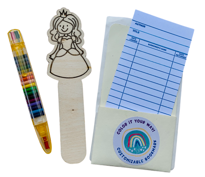 princess diy bookmark kit