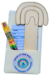 rainbow DIY bookmark kit