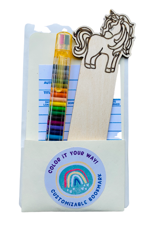 unicorn diy bookmark kit